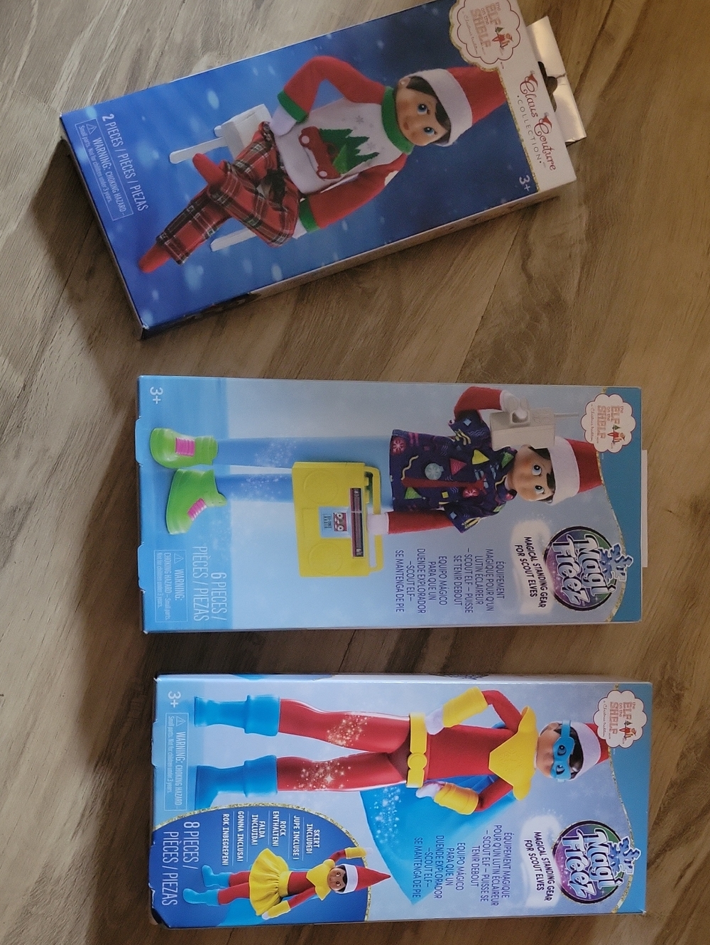 Elf On The Shelf Accessories - Set Of 3